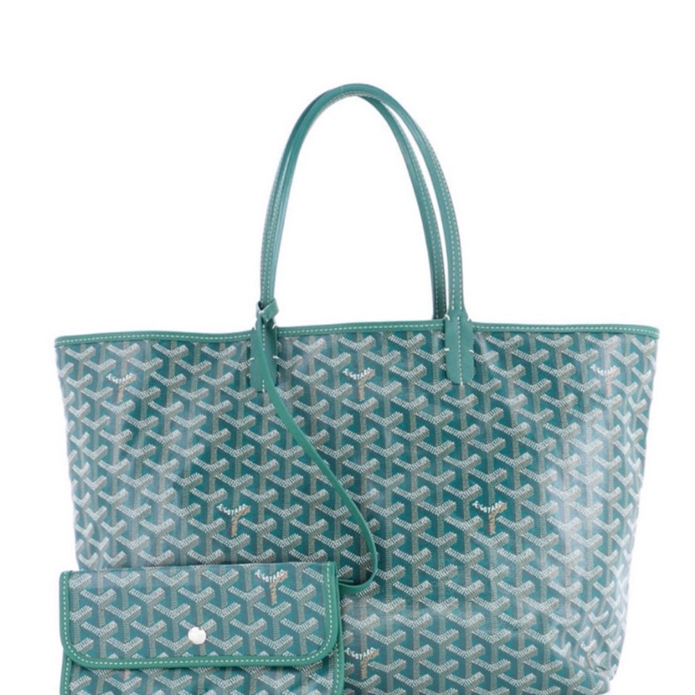 GOYARD Emerald Green Tote with Pouch